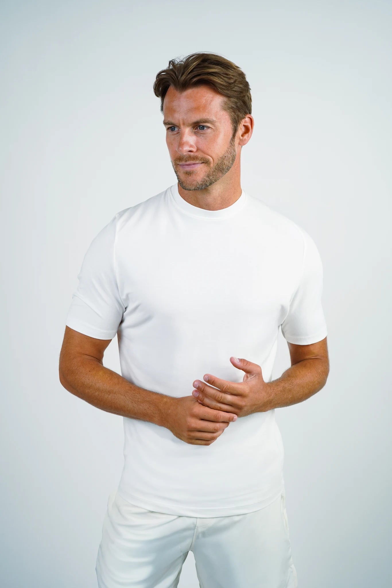 Men's Padel T-Shirt - Cloud Dancer