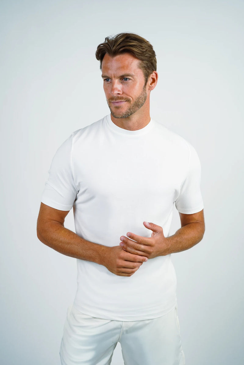 Men's Padel T-Shirt - Cloud Dancer