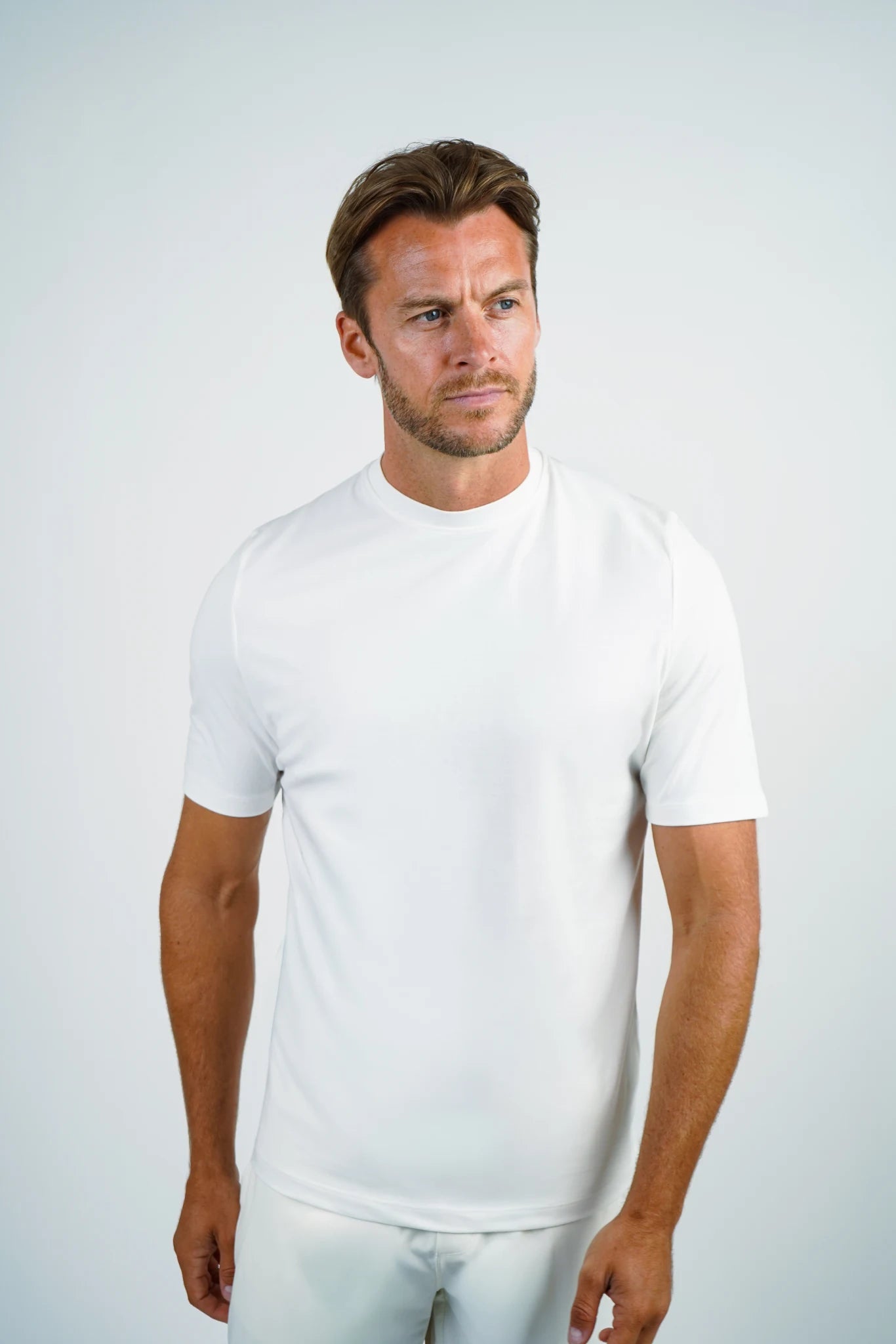 Men's Padel T-Shirt - Cloud Dancer