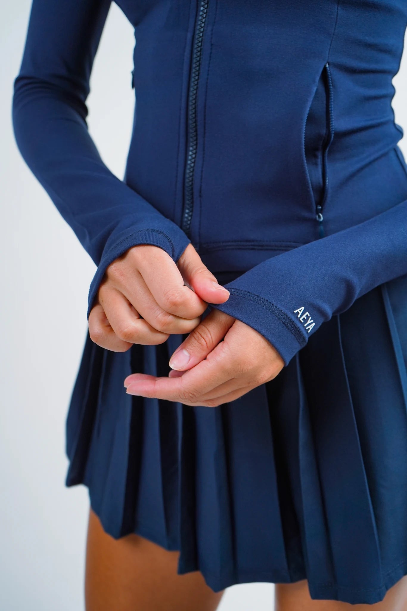 Women's Padel Jacket - AEYA Navy