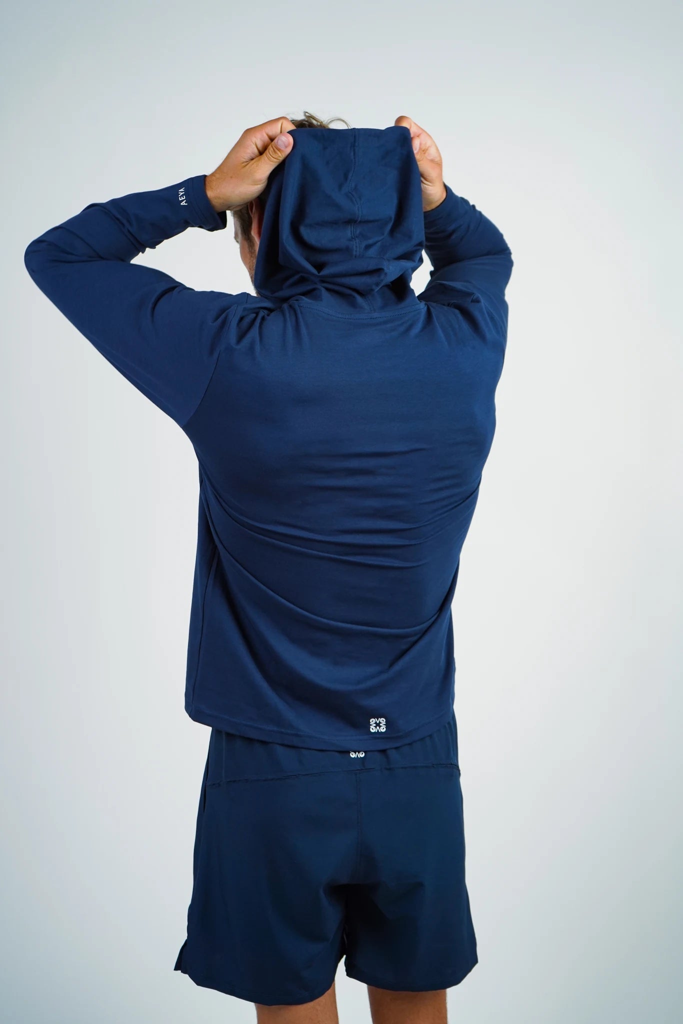 Men's Padel Hoodie - AEYA Navy