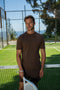 Men's Padel T-Shirt - Espresso